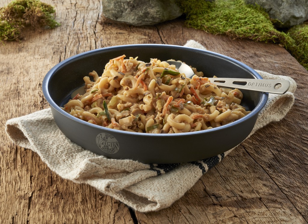 Sauté de champignons aux pâtes - Trek'n Eat