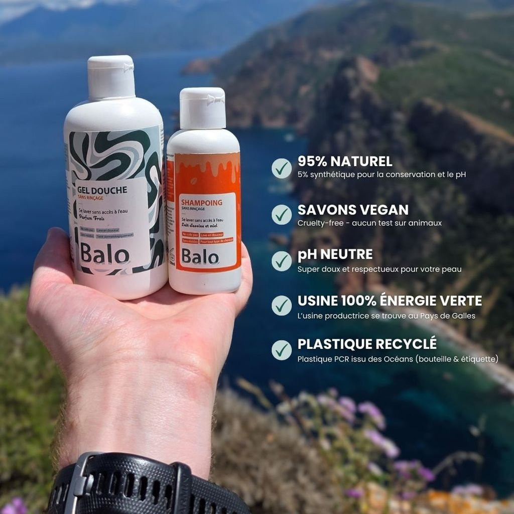 Balo Gel Douche sans rinçage 100 ml
