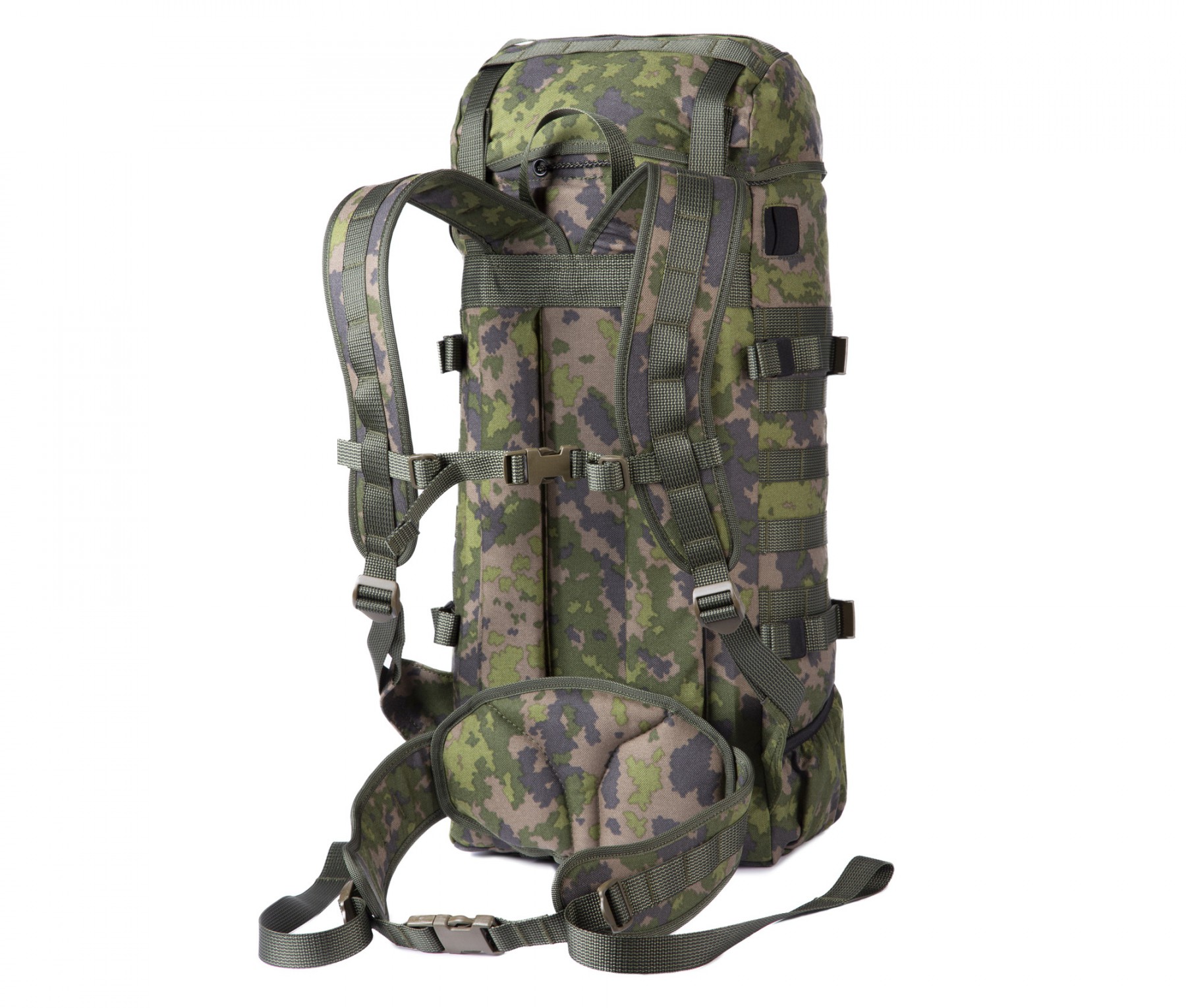 Sac à Dos Tactique Savotta Jäger S - 18-22 Litres, Cordura 1000D, Olive/camo - Pour Randonnée, Chasse, Activités Outdoor