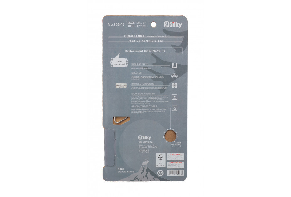 Scie Silky Pocketboy Outback Edition