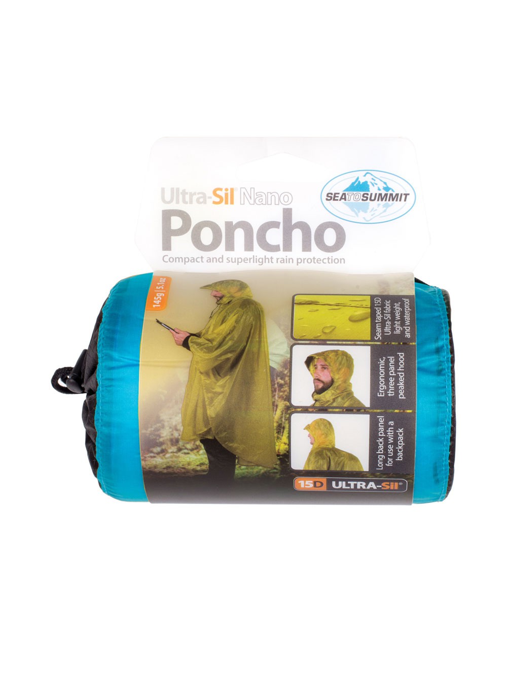 Sea To Summit - Poncho de pluie ultra-léger - Vêtement de pluie outdoor