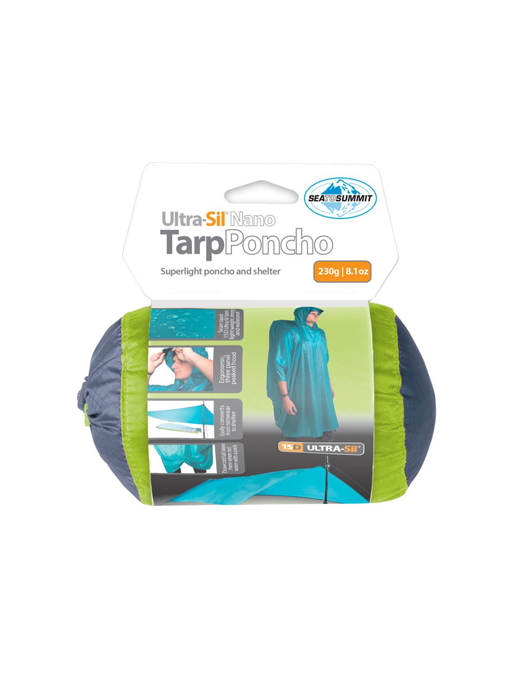 Sea to Summit Ultra-Sil Nano Tarp-Poncho