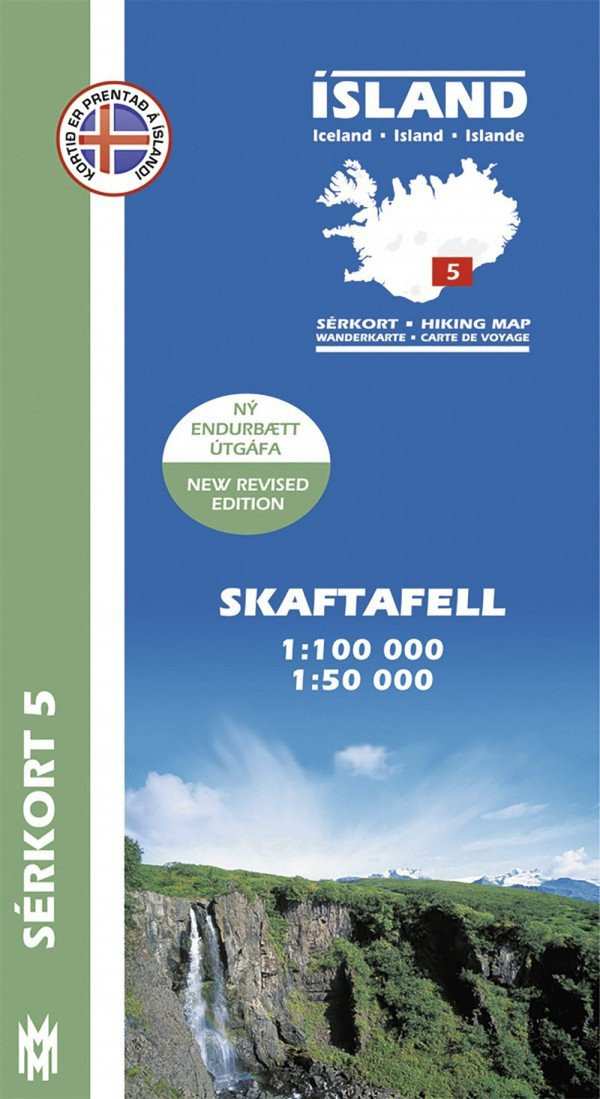 Skaftafell 1:100 000 - Sérkort 5