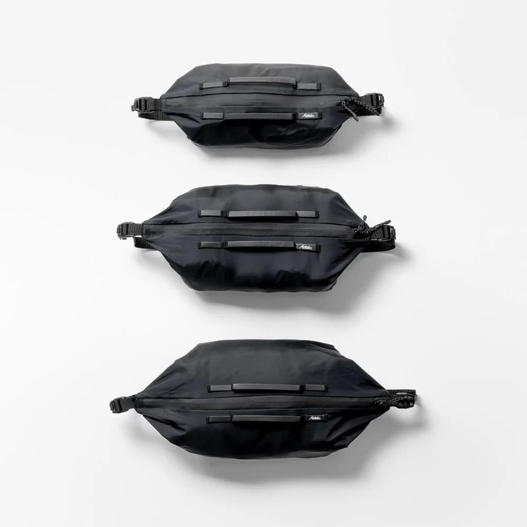 Ensemble de 3 sacs de forme cubique Matador Gear Cube 3-pack -Noir