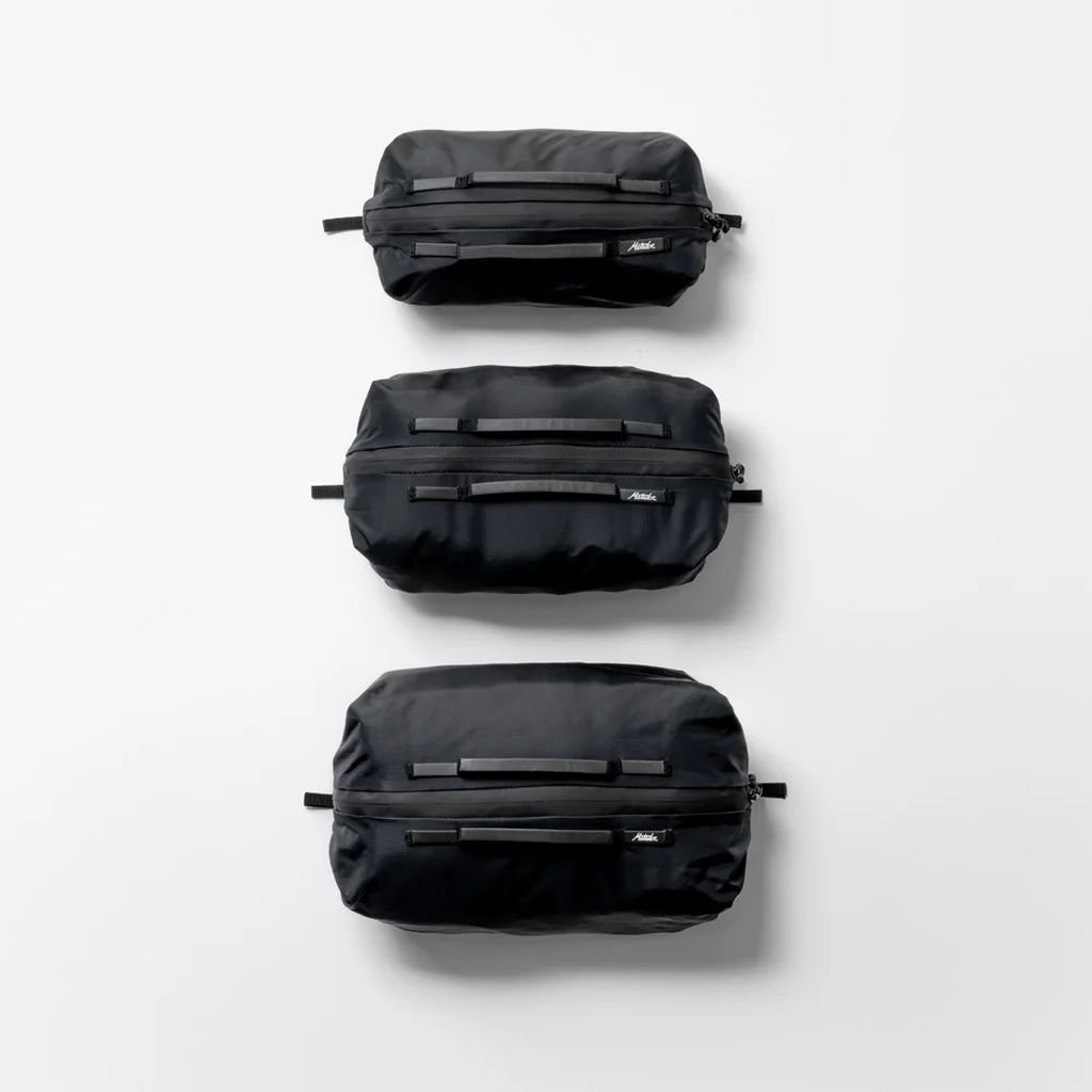 Ensemble de 3 sacs de forme cubique Matador Gear Cube 3-pack -Noir