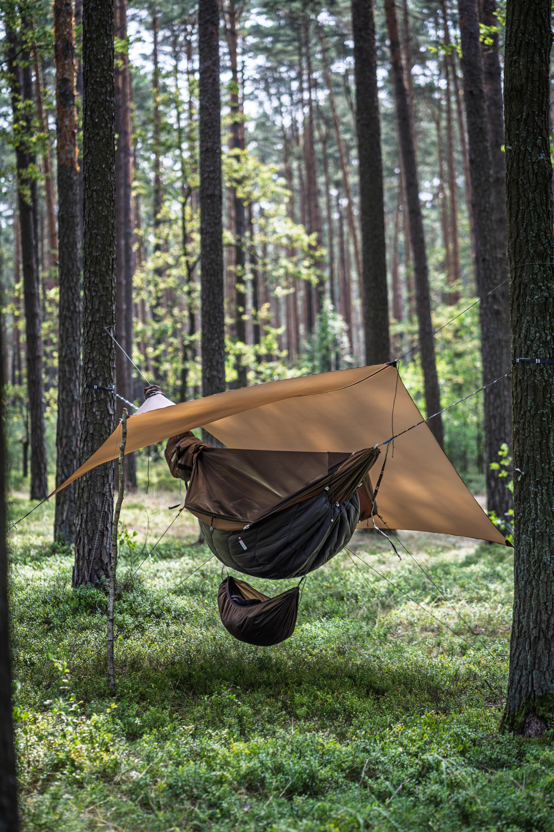 Lesovik Heksa : Tarp ultraléger et robuste en nylon siliconé.