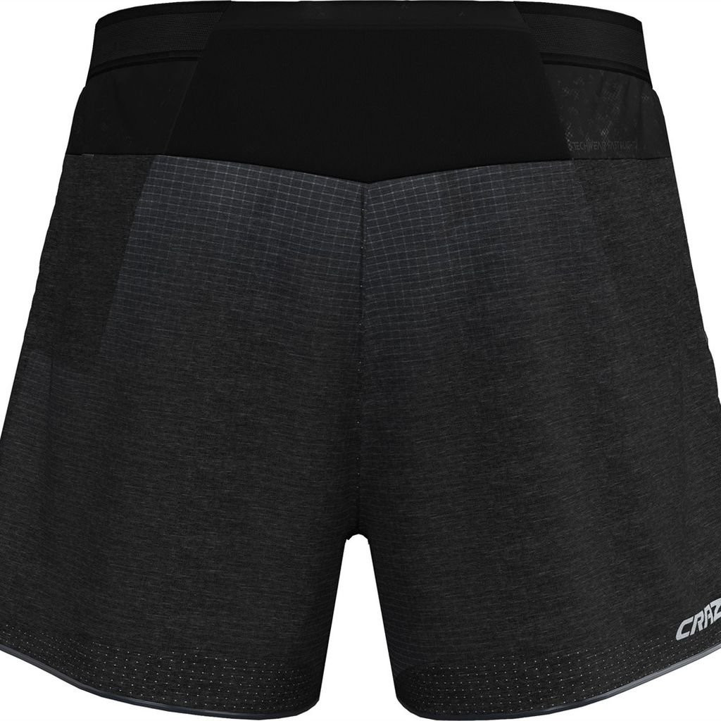 Short de trail ultraléger et respirant Crazy Short Storm Man - Noir/Blanc