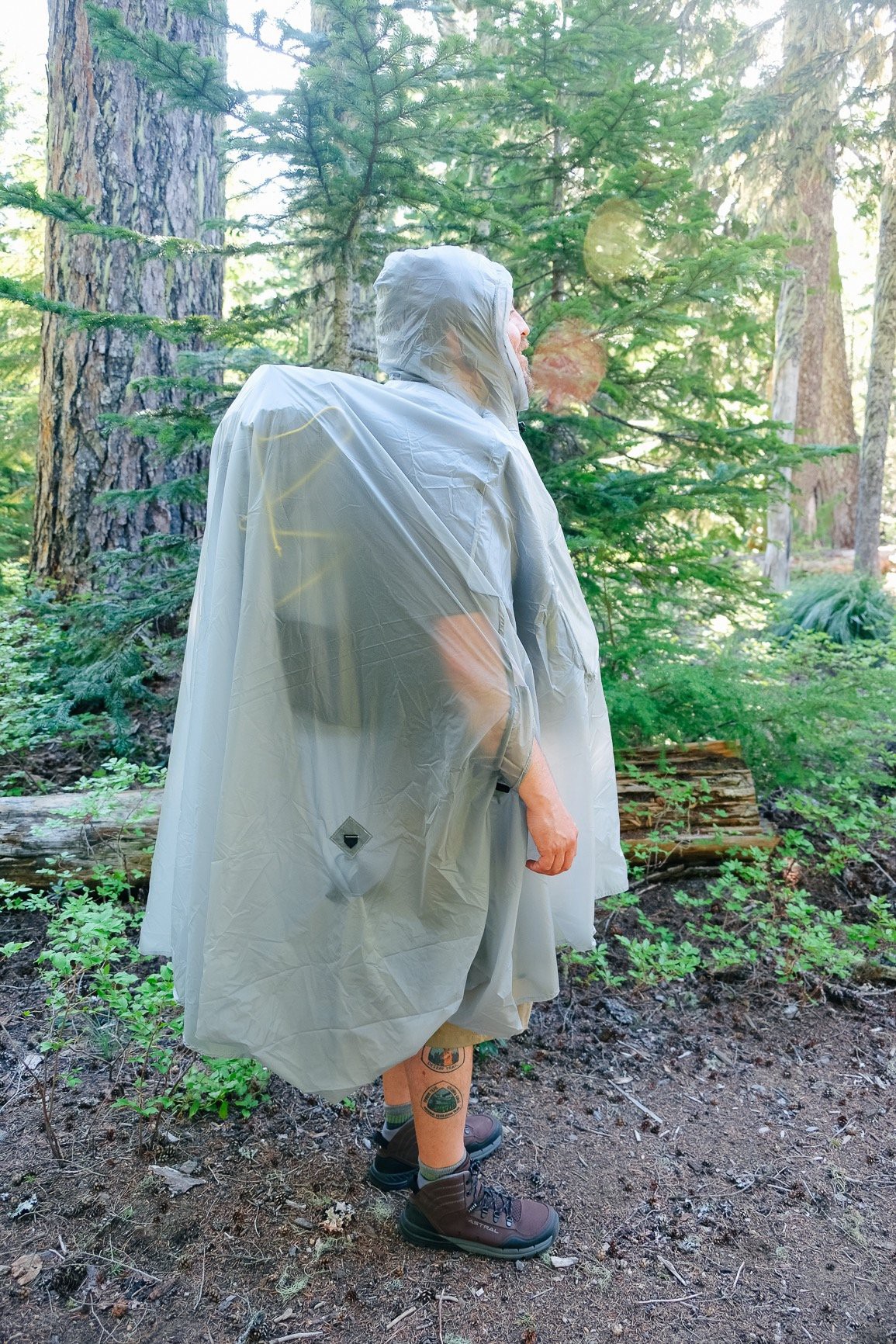 テント・タープ Six Moon Designs Gatewood Cape Gray Six Moon Designs Gatewood Cape Solo Rain Cover/Tent | 68travel