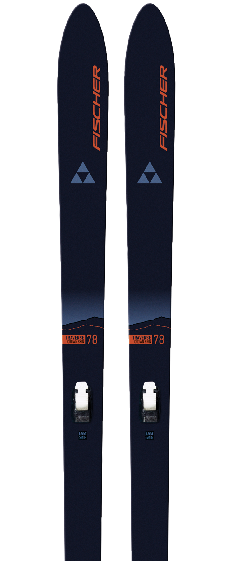 Skis Fischer Traverse 78 Crown/Dual-Skin Xtralite
