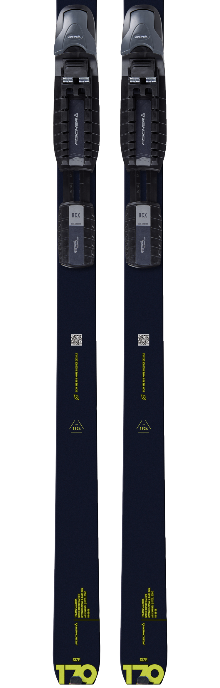 Skis Fischer Traverse 78 Crown/Dual-Skin Xtralite