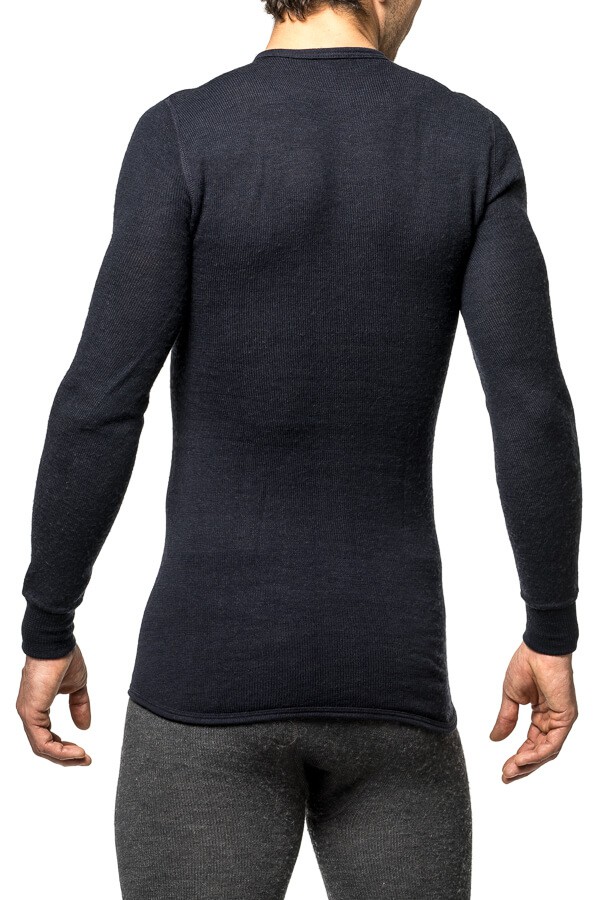 Woolpower Crewneck 200 Bleu / Dark Navy