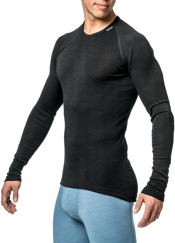 Woolpower Crewneck Lite Noir / Black