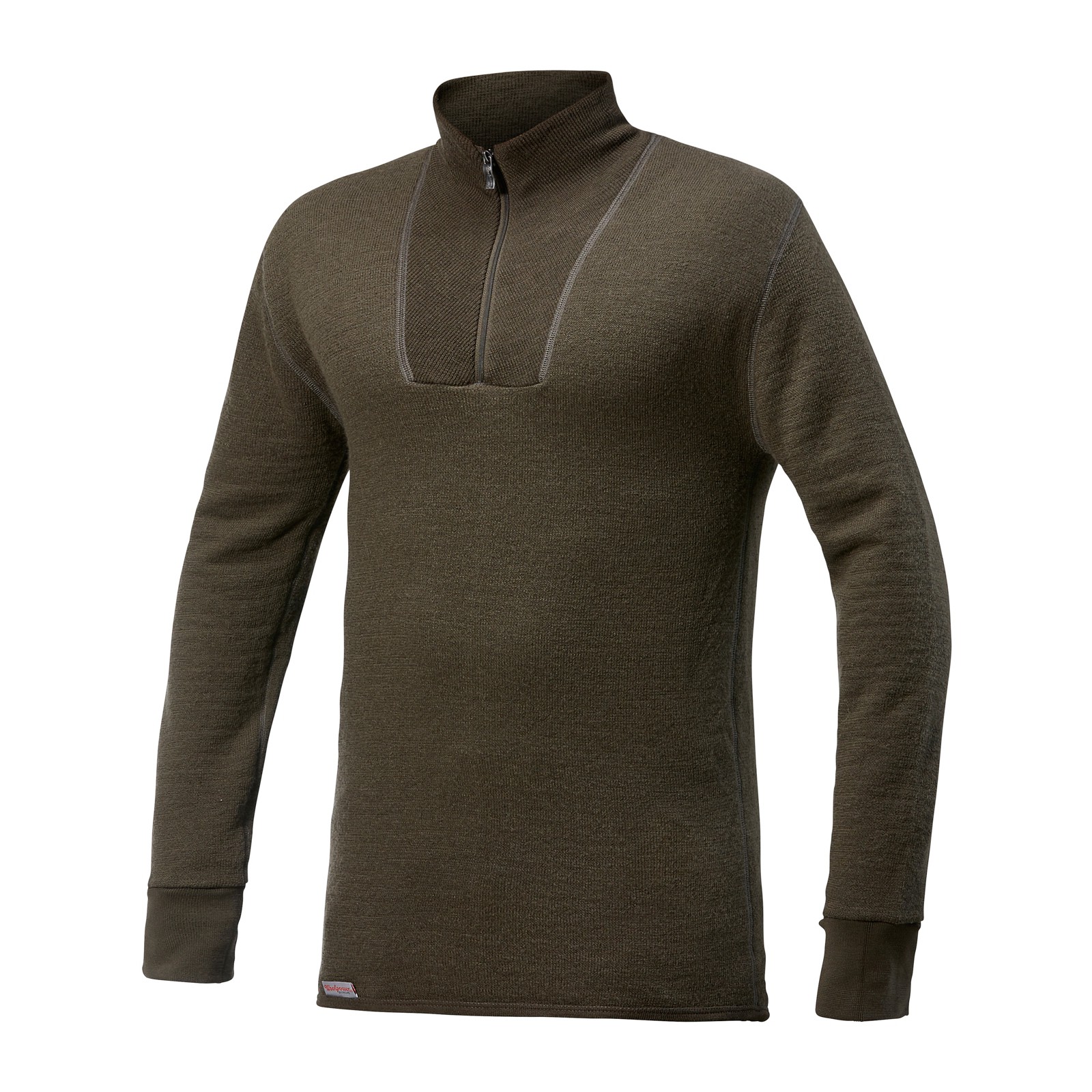 Sous vetement Woolpower Zip Turtleneck 200 Col zippe longue manche Ullfrotte 200