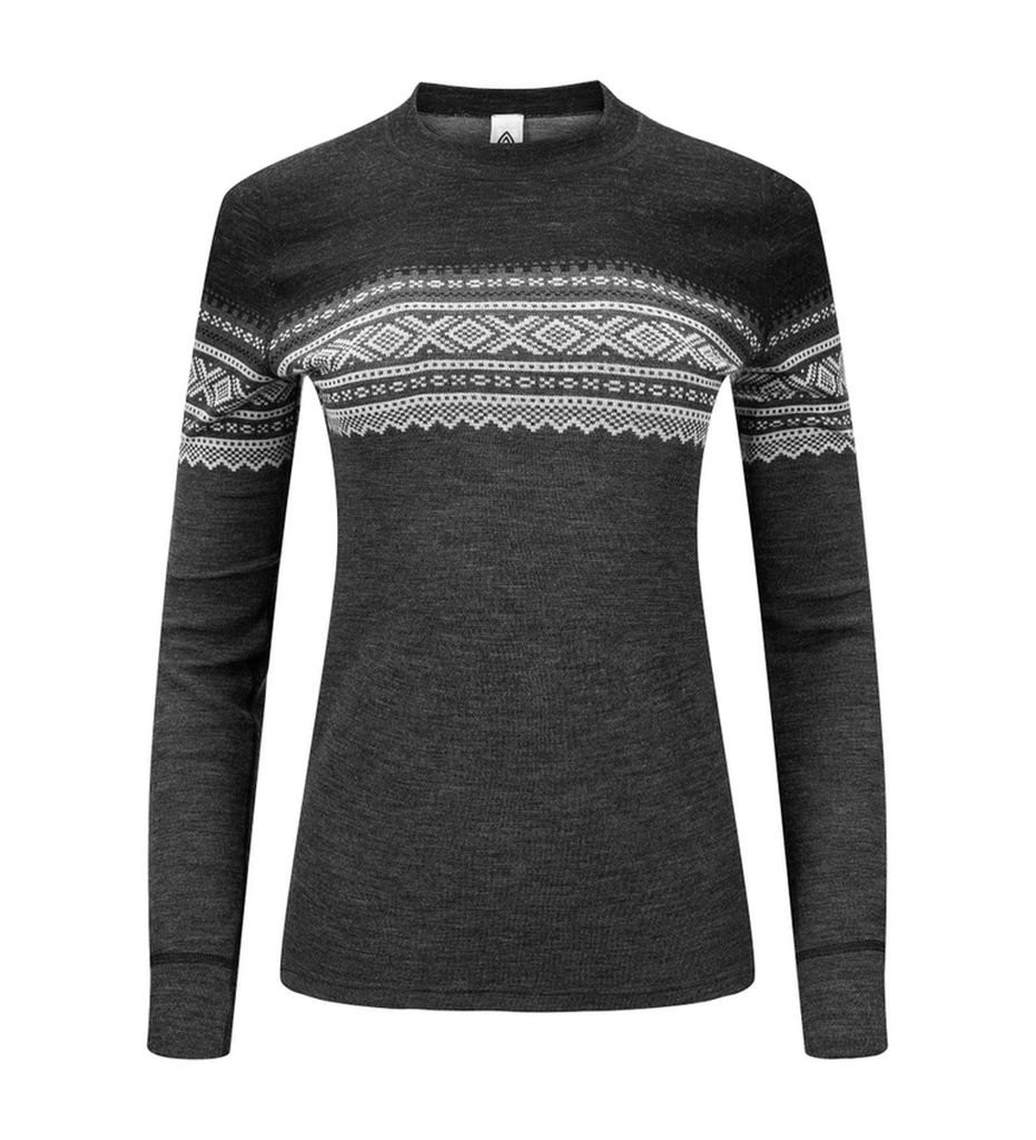 Sous vêtement thermique en laine mérinos Aclima Marius Crew Neck Woman -  Norefjell