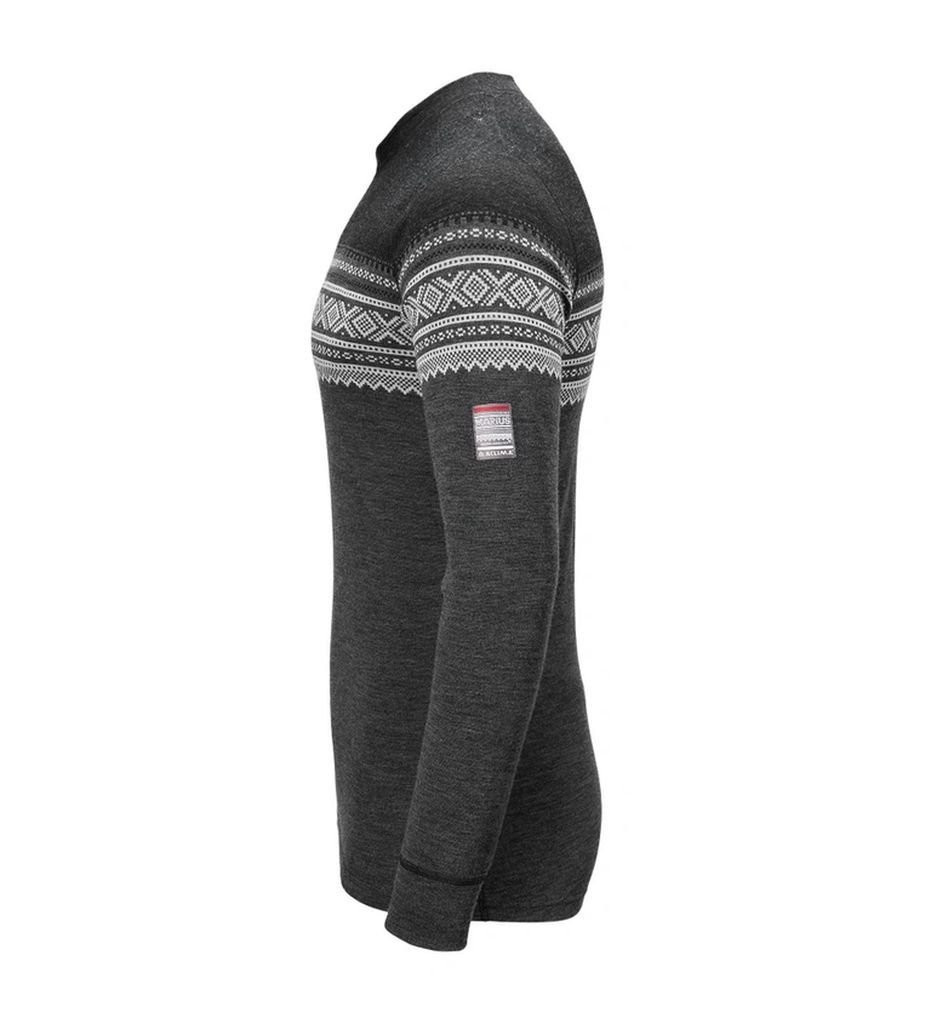 Sous vêtement thermique en laine mérinos Aclima Marius Crew Neck Man - Norefjell