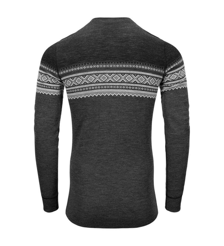 Sous vêtement thermique en laine mérinos Aclima Marius Crew Neck Man - Norefjell