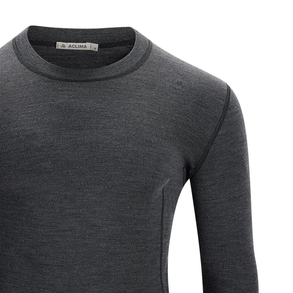 Sous-vêtement chaud en Laine mérinos Aclima WarmWool Crew Neck-Marengo