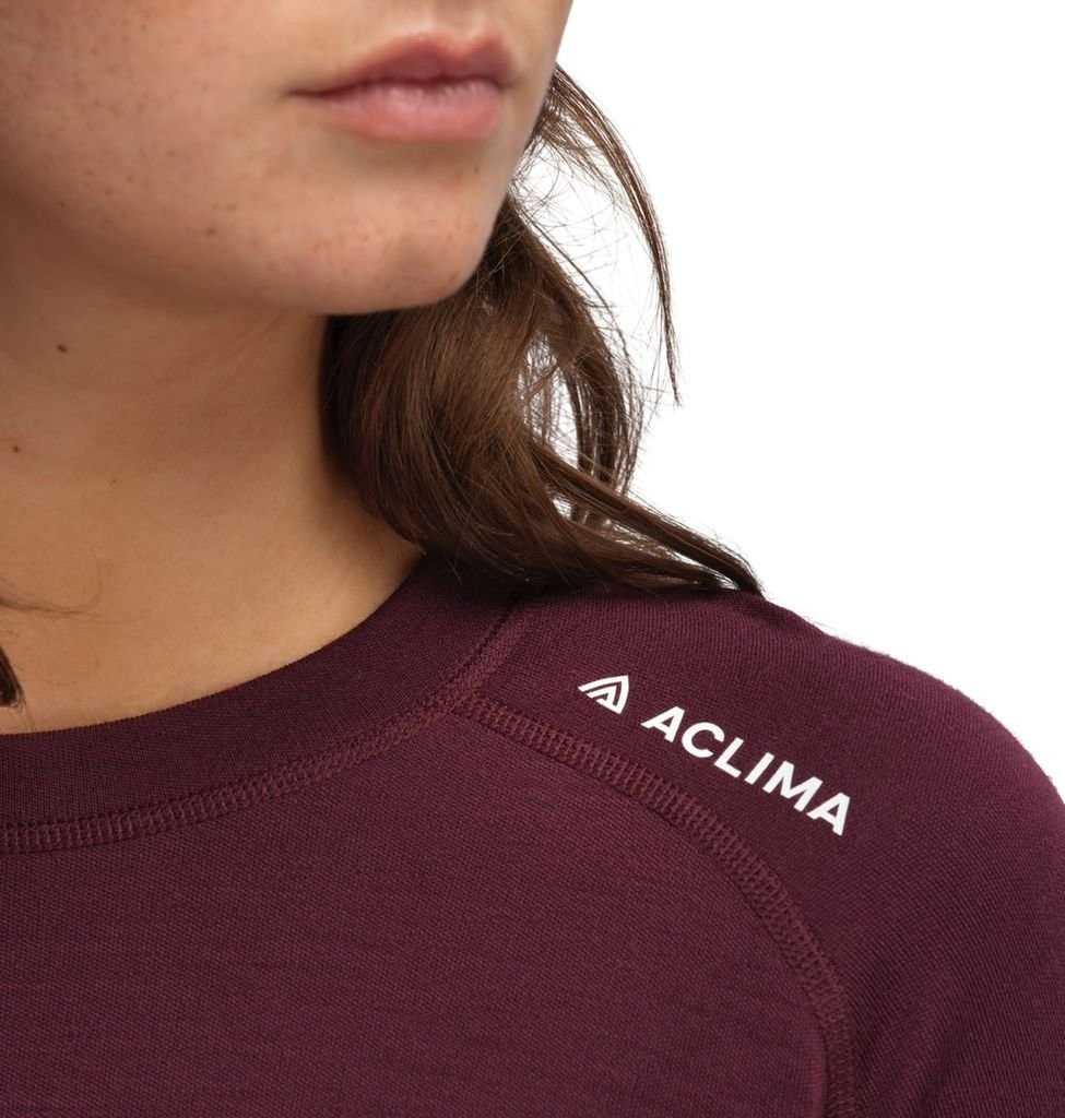 Sous-vêtement thermique Aclima WarmWool Crew Neck Woman - Fig