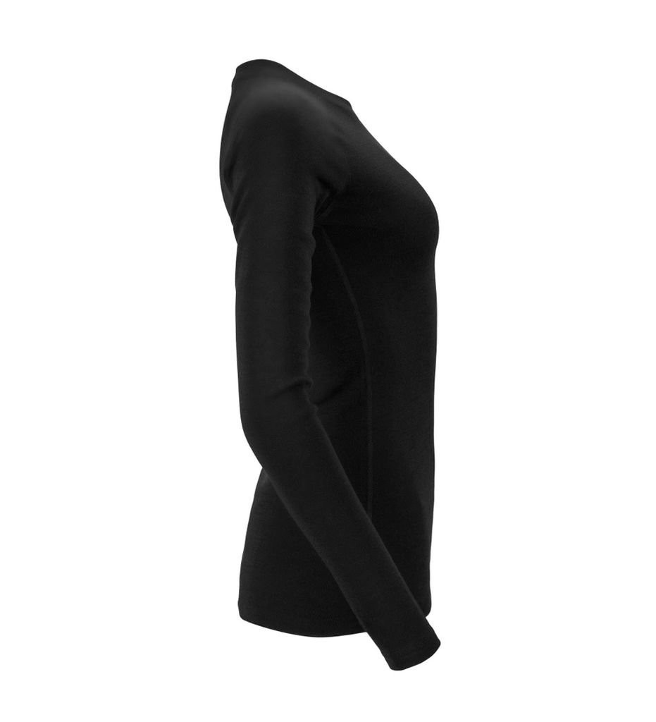 Sous-vêtement thermique Aclima WarmWool Crew Neck Woman - Black