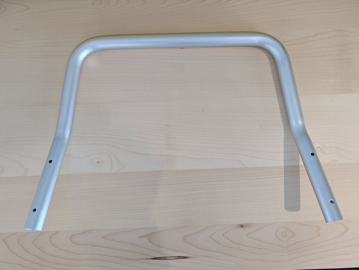 Fjellpulken External attachment for skier hauling shaft