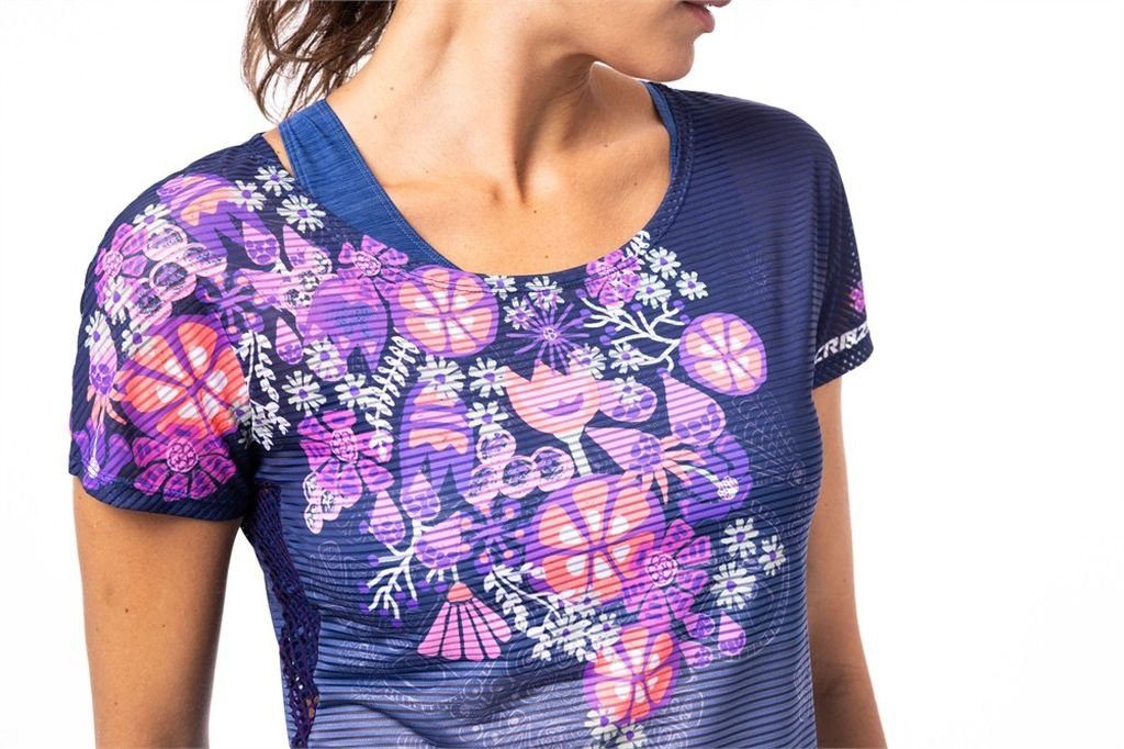 Tee-shirt- manches courtes léger et respirant Crazy T-Shirt Slash Woman 