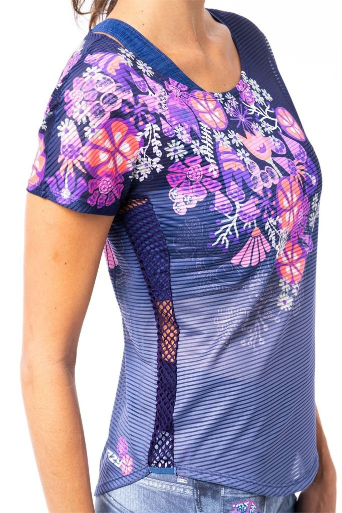 Tee-shirt- manches courtes léger et respirant Crazy T-Shirt Slash Woman 