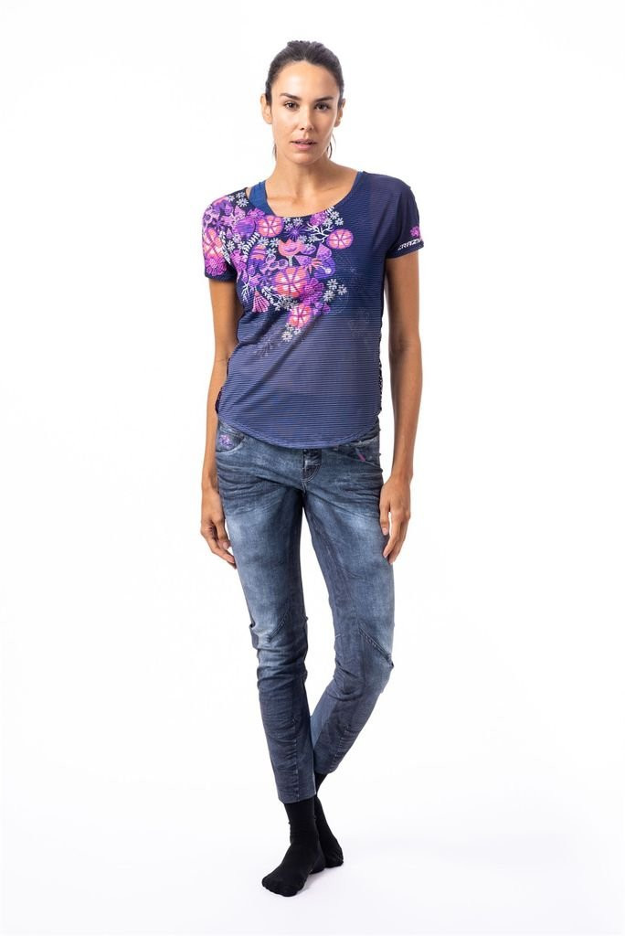 Tee-shirt- manches courtes léger et respirant Crazy T-Shirt Slash Woman 
