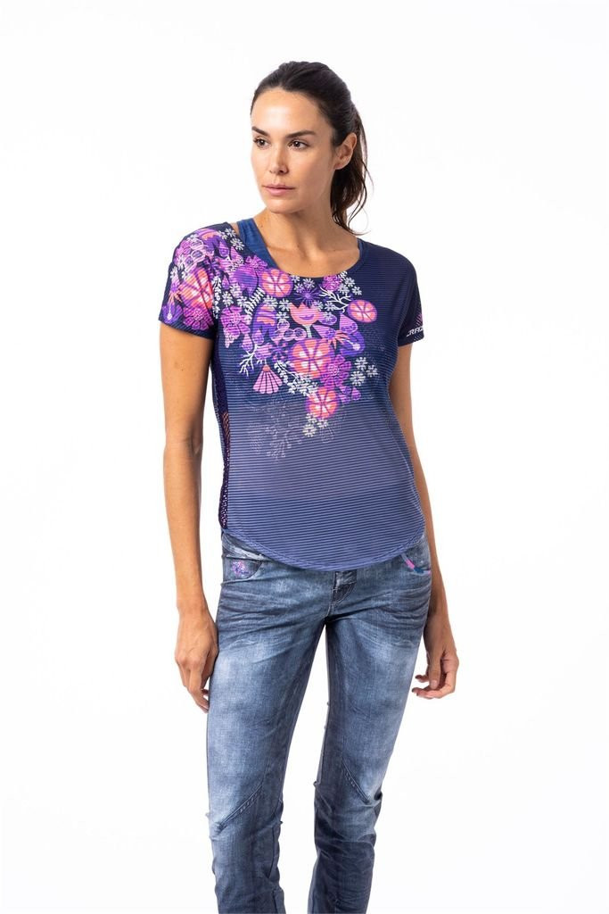Tee-shirt- manches courtes léger et respirant Crazy T-Shirt Slash Woman 
