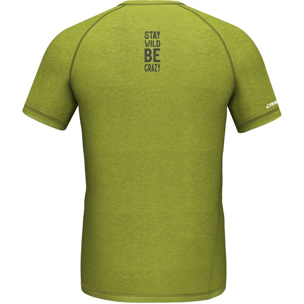 Tee-shirt manches courtes en coton et chanvre Crazy T-Shirt Joker Man - Liken