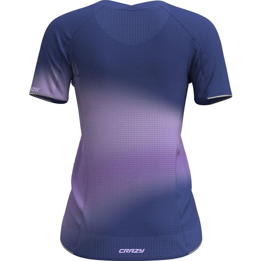 Tee-shirt manches courtes de trail Crazy T-Shirt Light Up Woman - Aster