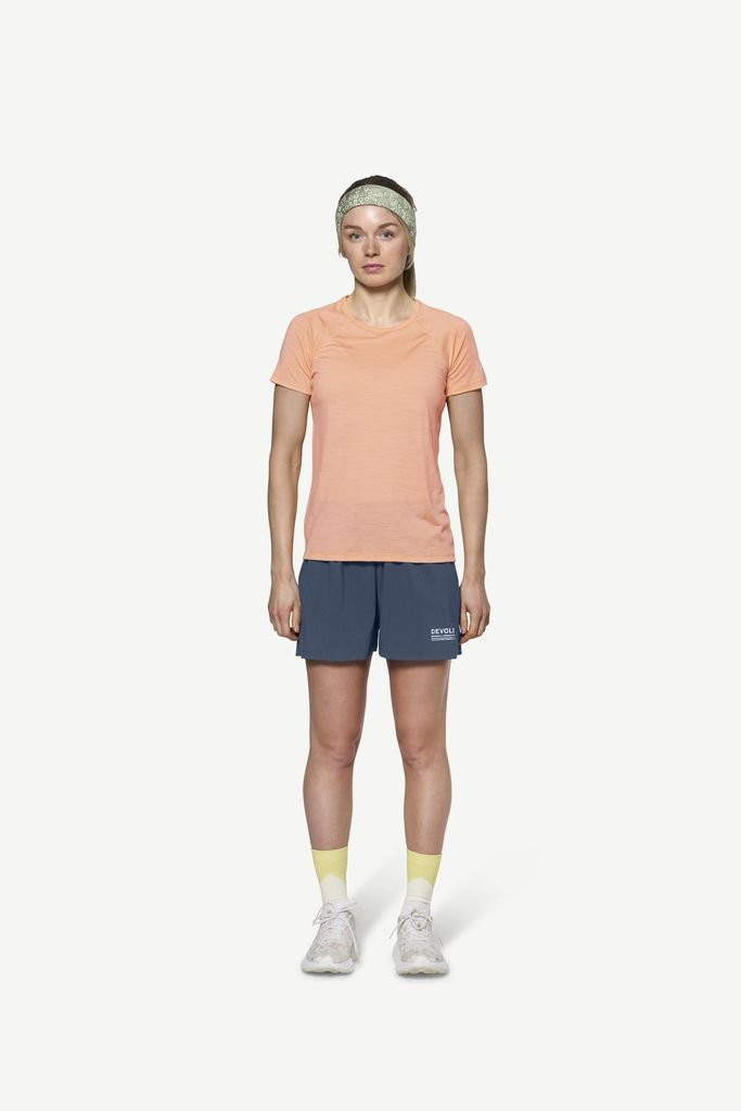 Tee-shirt léger Devold Endurance Merino 130 T-Shirt Woman - Orange/Sunrise