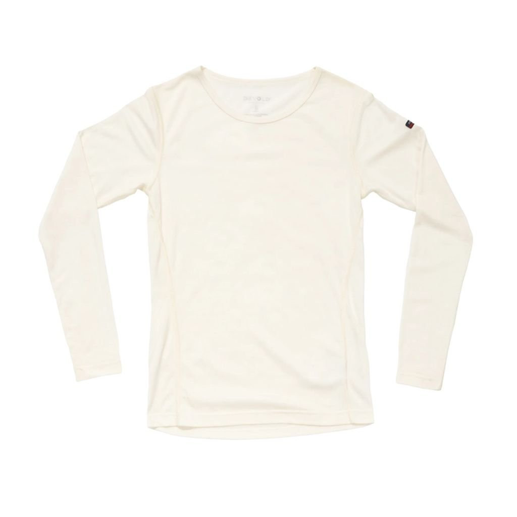 Tee-shirt manches longues fin 100% laine mérinos Devold Breeze Merino 150 Shirt Woman - Blanc/White
