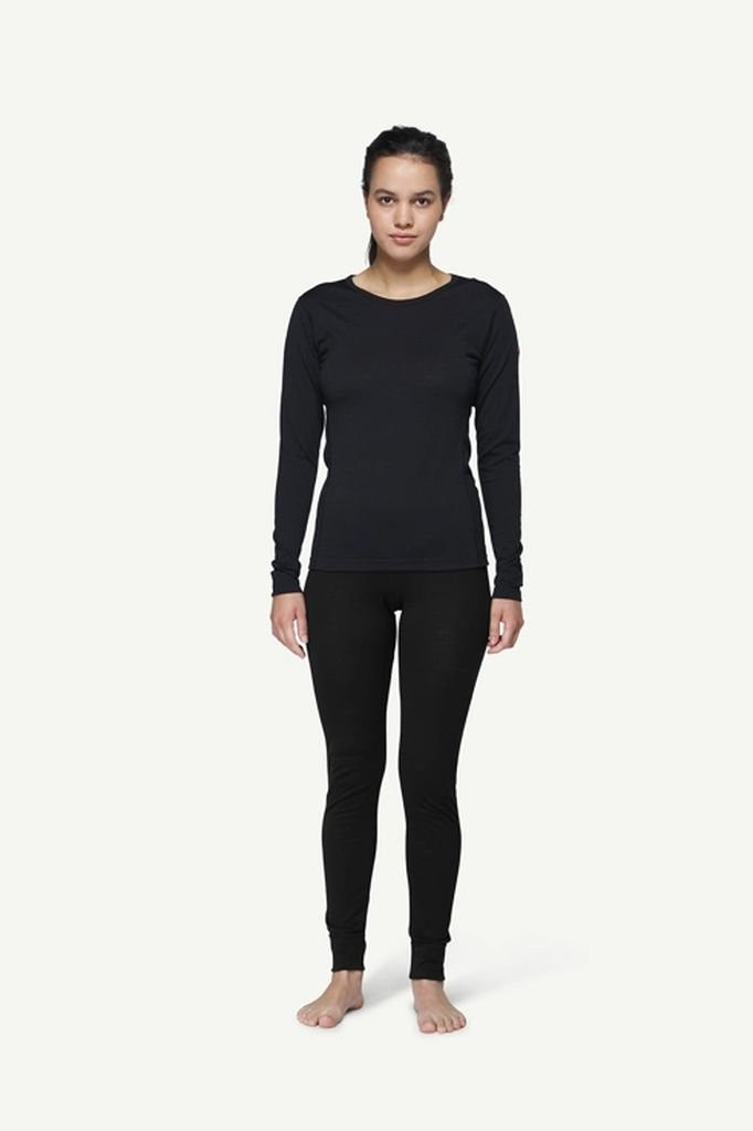 Tee-shirt manches longues fin 100% laine mérinos Devold Breeze Merino 150 Shirt Woman - Noir/Black