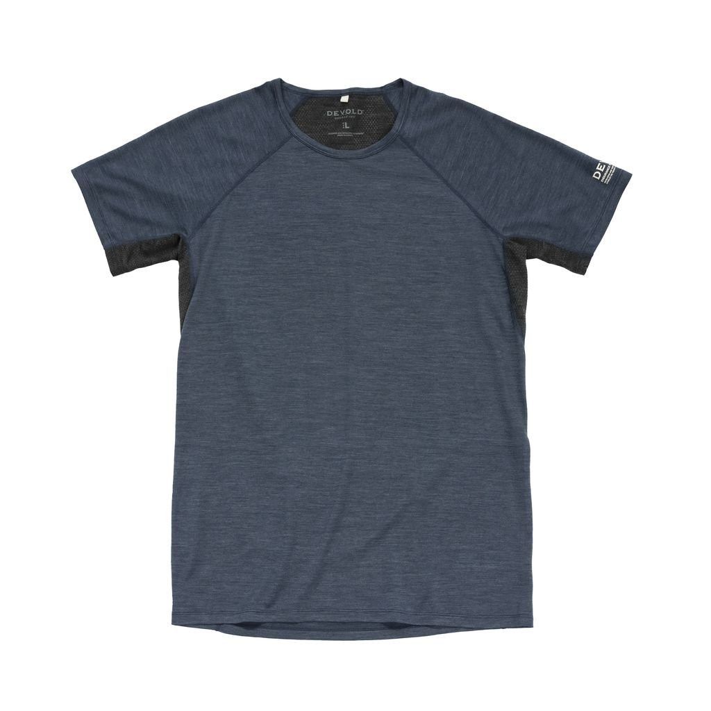 Tee-shirt léger manches courtes Devold Endurance Merino 130 T-Shirt Man - Night