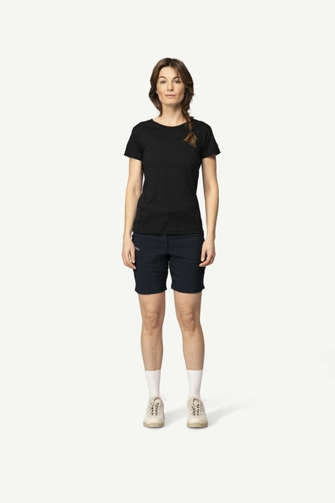 Tee-shirt manches courtes 100% laine mérinos Devold Breeze Merino 150 T-Shirt Woman - Noir/Black