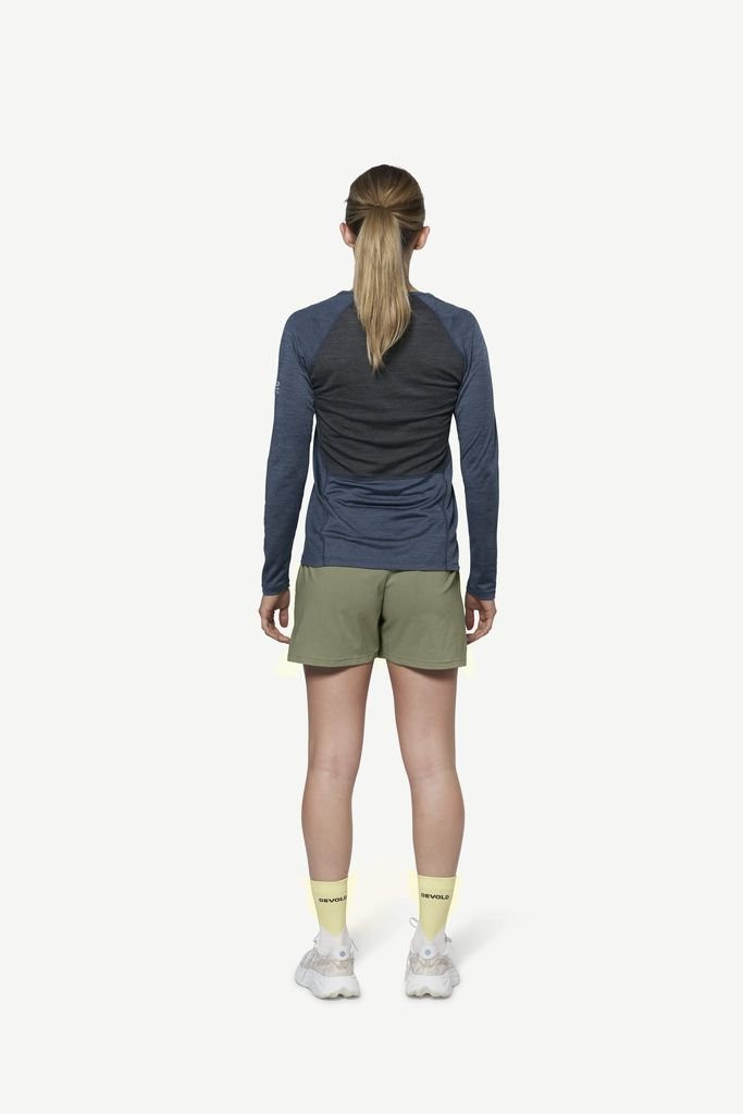 Tee-shirt très léger manches longues Devold Endurance Merino 130 Shirt Woman - Night
