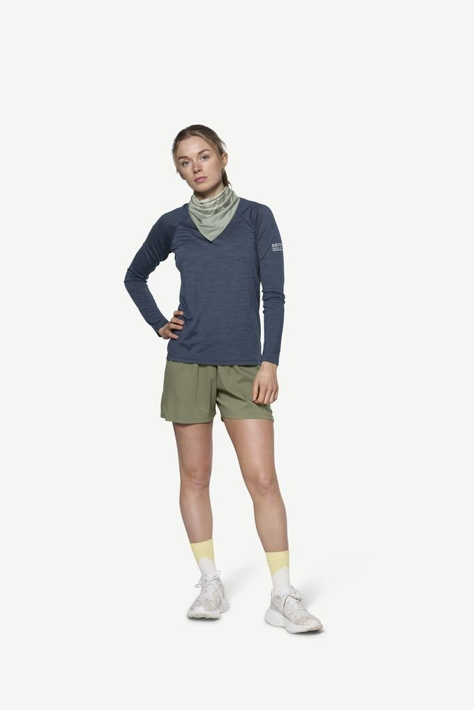 Tee-shirt très léger manches longues Devold Endurance Merino 130 Shirt Woman - Night