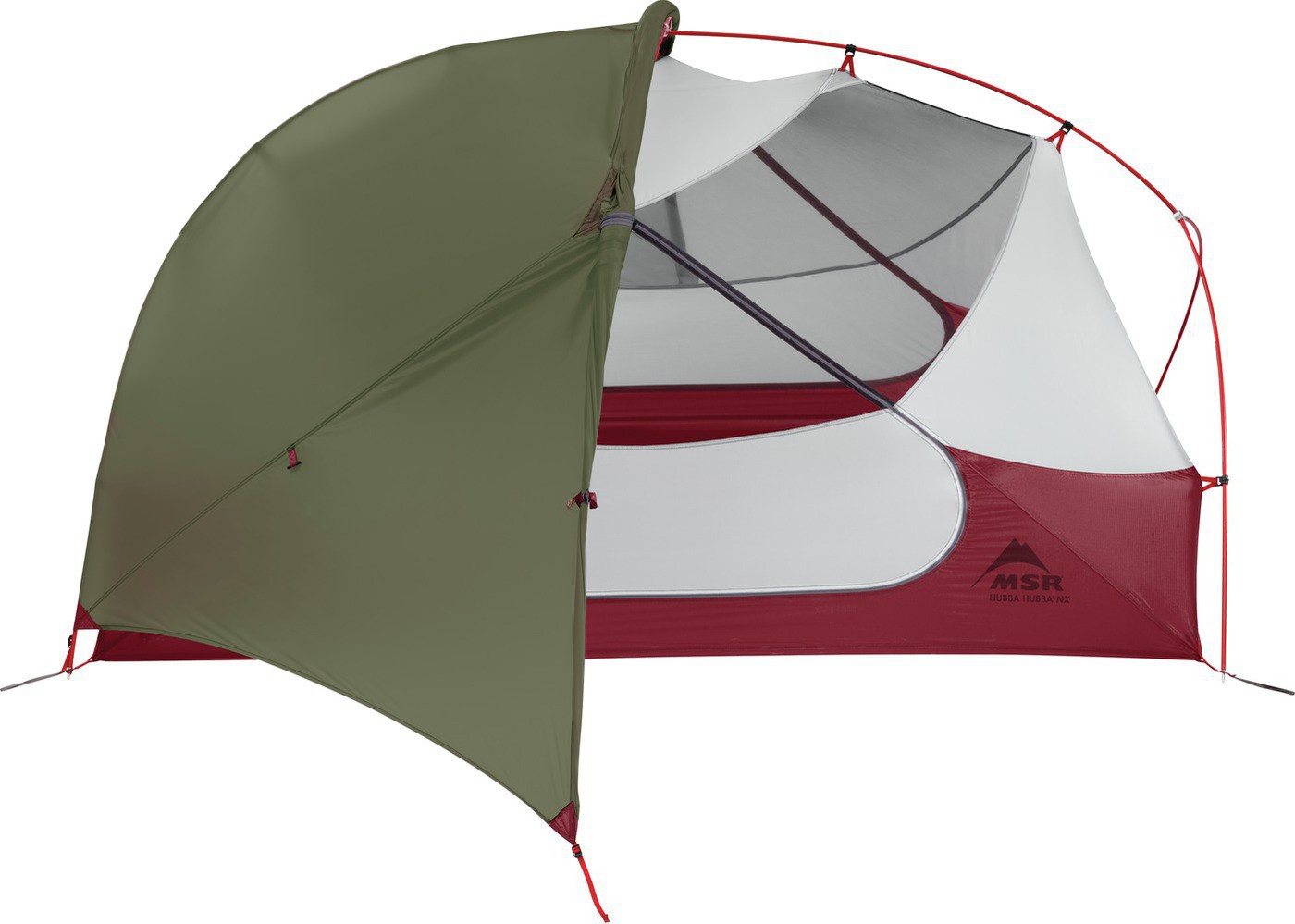 Msr Hubba Hubba Nx Green Tente Ultra Legere 3 Saisons 2 Personnes Msr Hubba Hubba Nx Green Tente Ultra Legere 3 Saisons 2 Personnes