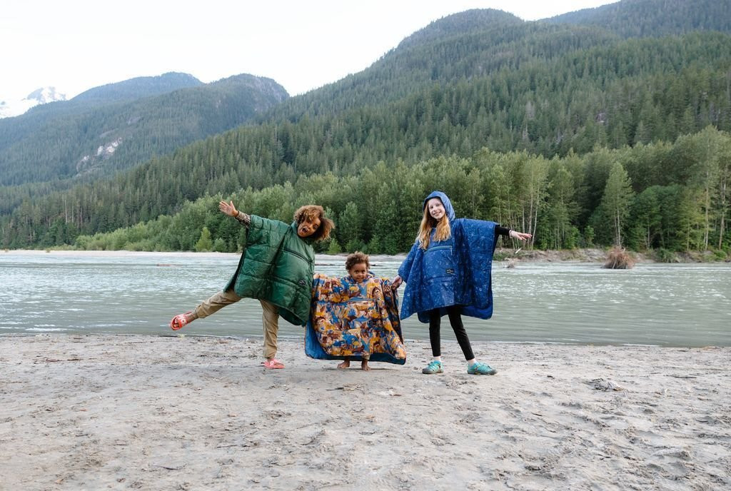Poncho et couverture de camping Thermarest Honcho Poncho Kids