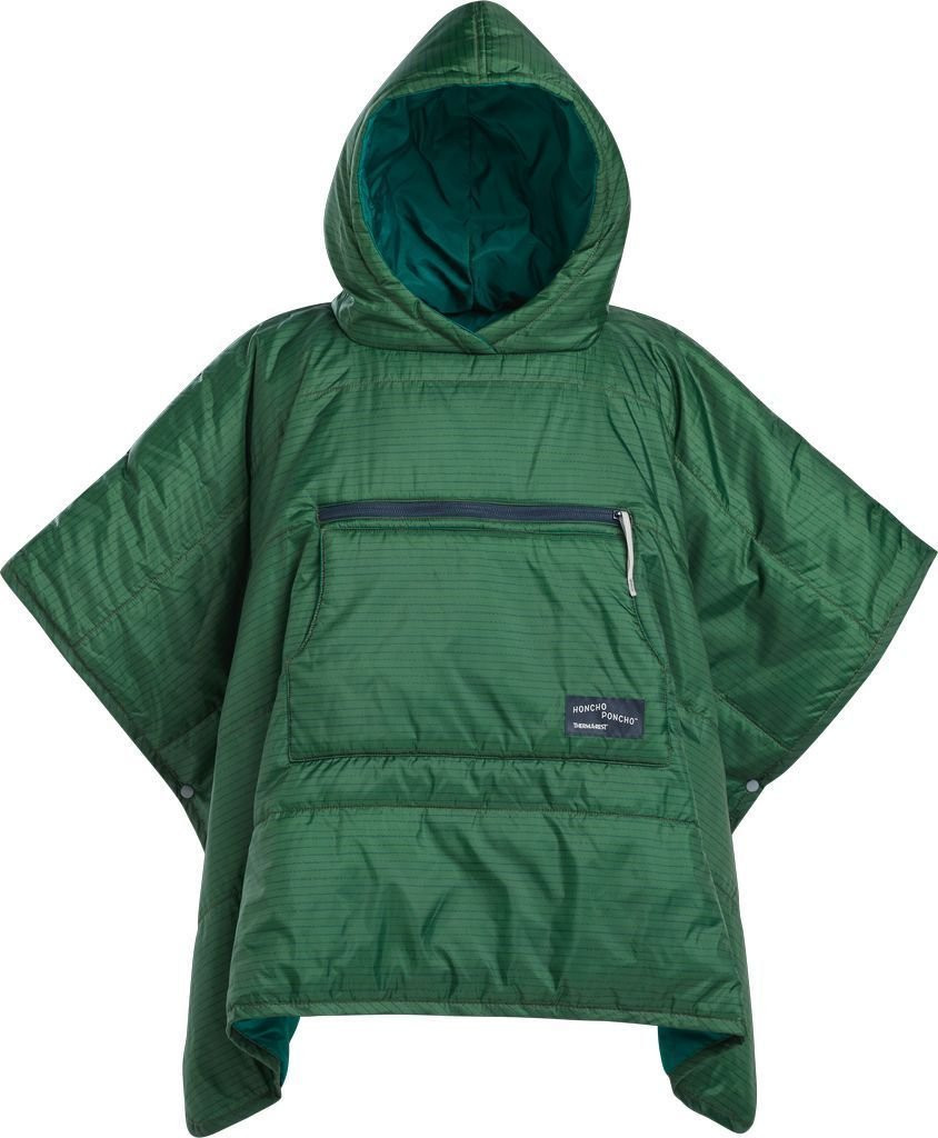 Poncho et couverture de camping Thermarest Honcho Poncho Kids-Vert