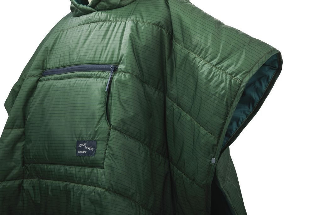 Poncho et couverture de camping Thermarest Honcho Poncho Kids-Vert