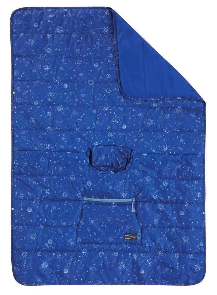 Poncho et couverture de camping Thermarest Honcho Poncho Kids-Bleu