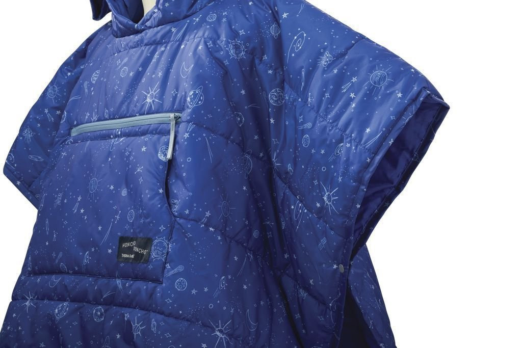 Poncho et couverture de camping Thermarest Honcho Poncho Kids-Bleu