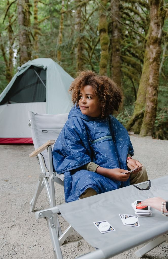 Poncho De Camping OneTigris Avec Isolation Thinsulate 3M - Imperméable, Coupe-vent - Transformable En Couette/sac - Gris