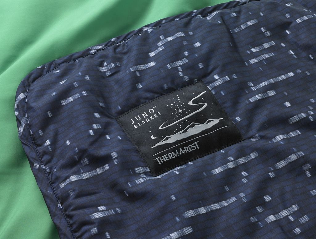 Couette de camping 1 personne Thermarest Juno Blanket-Bleu Marine