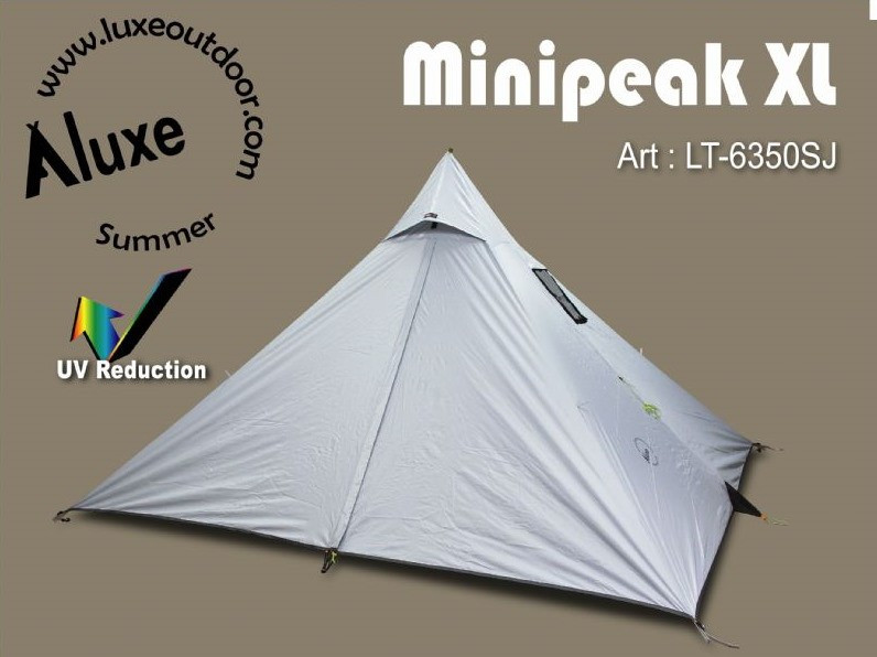 Mini Peak Tipi 4 saisons Luxe Outdoor Mini Peak XL Mesh