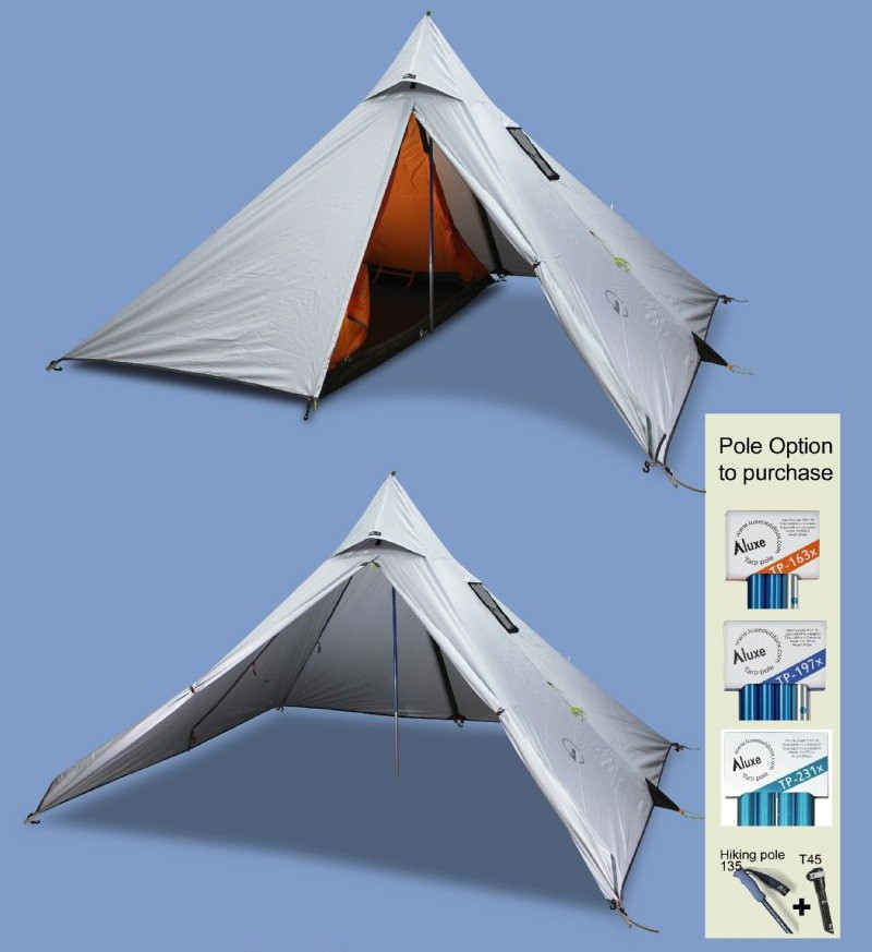 Mini Peak Tipi 4 saisons Luxe Outdoor Mini Peak XL