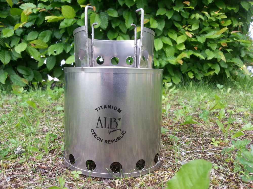 Titanium Wood Stove