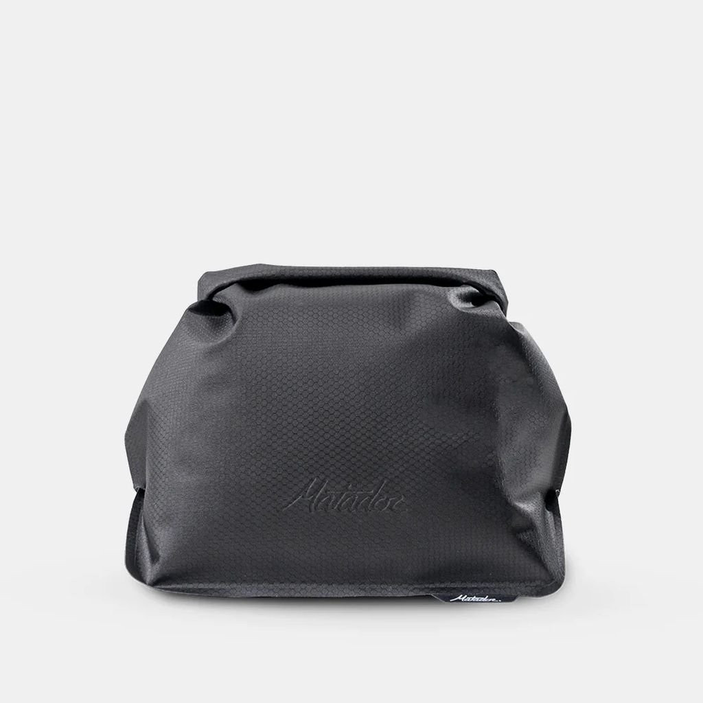 Trousse de toilette ultralégère et imperméable Matador FlatPak Waterproof Toiletry Case - Charbon/Charcoal