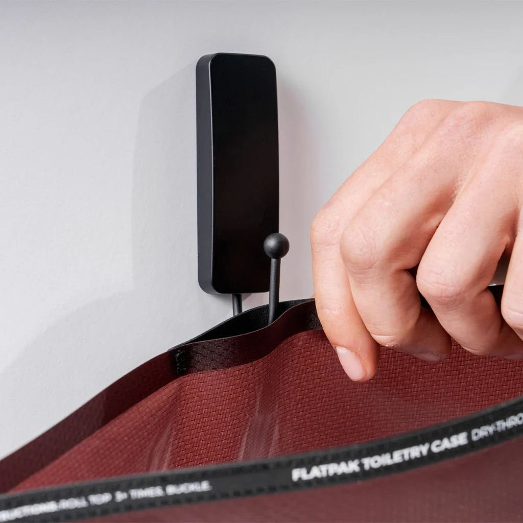 Trousse de toilette ultralégère et imperméable Matador FlatPak Waterproof Toiletry Case - Bordeaux/Garnet